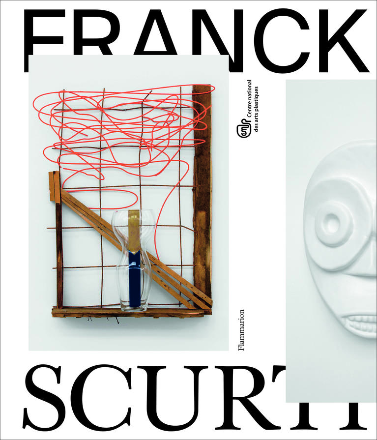Couverture de l'ouvrage Franck Scurti coédité par Flammarion et le Cnap