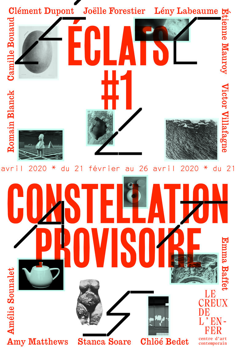 Visuel de l'exposition "Eclats #1 - Constellation provisoire"