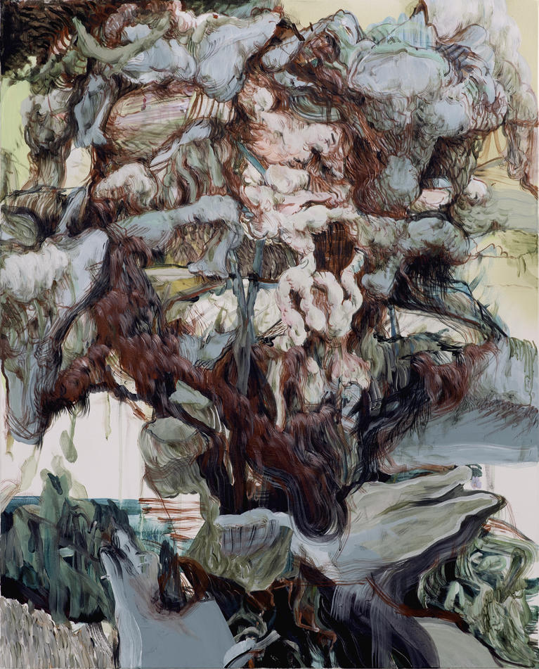 Armelle de Sainte Marie, Odyssée 38, 2020, acrylique sur toile, 81 x 65cm, 2020 © JC. Lett / A. de Sainte Marie, Galerie Jean Fournier