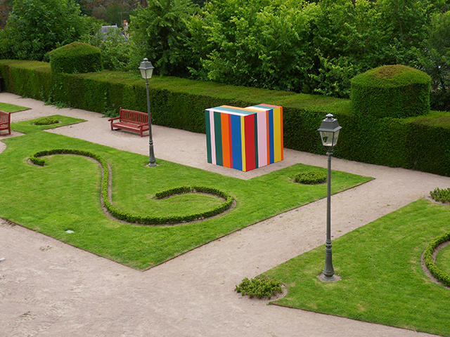 Jean-Marc Nicolas, Autour du carré - Jardin public