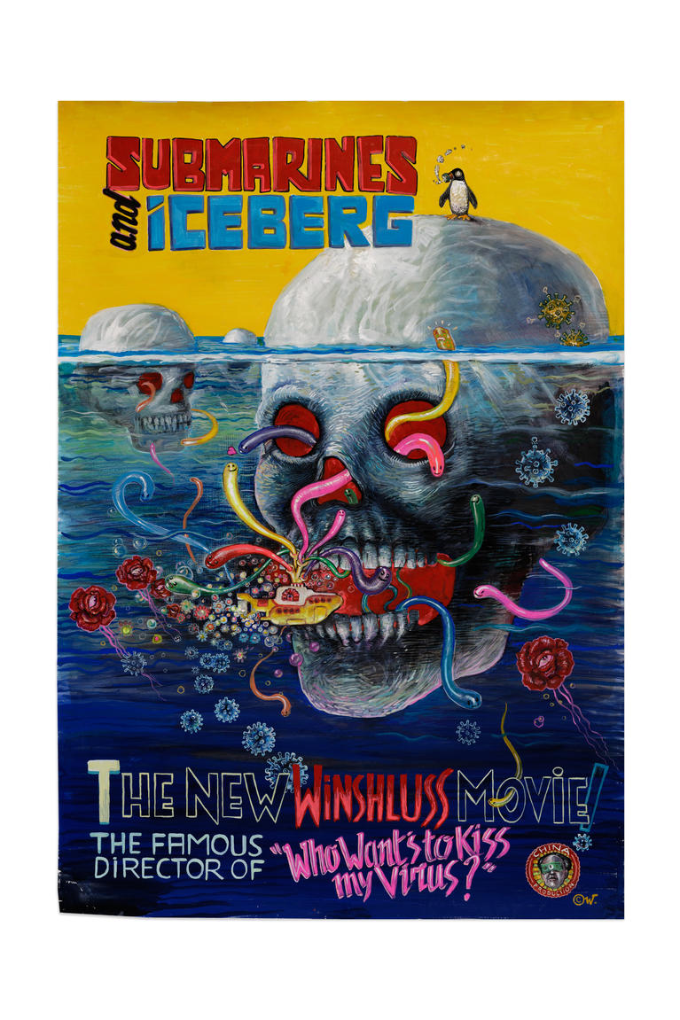 Winshluss, Submarines and Iceberg, 2020