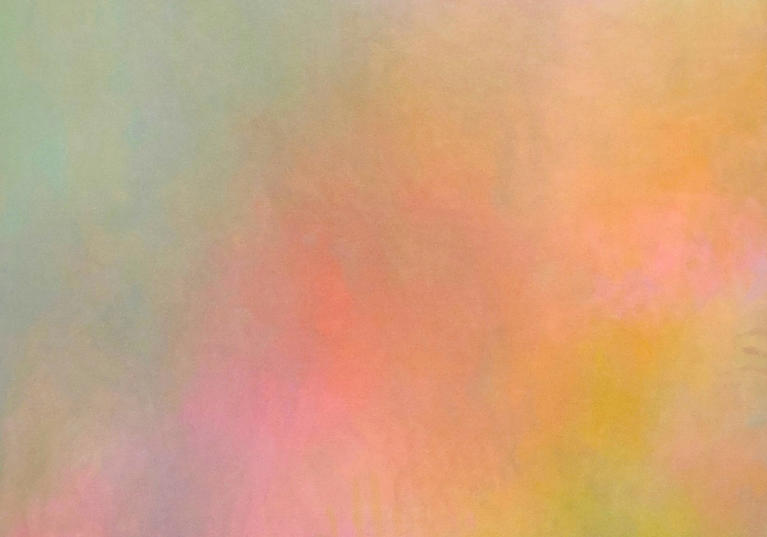 Léopoldine Roux, Hasta el cielo #16, 2020, Oil and pigments on linen canvas, aluminium frame, 120 x 80 cm (47 x 31 in), Courtesy Espace Meyer Zafra & Artist