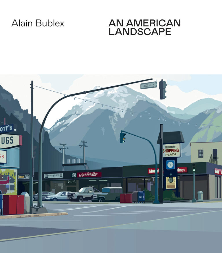 Couverture du livre An American Landscape, ouvrage monographique de Alain Bublex publié par In fine