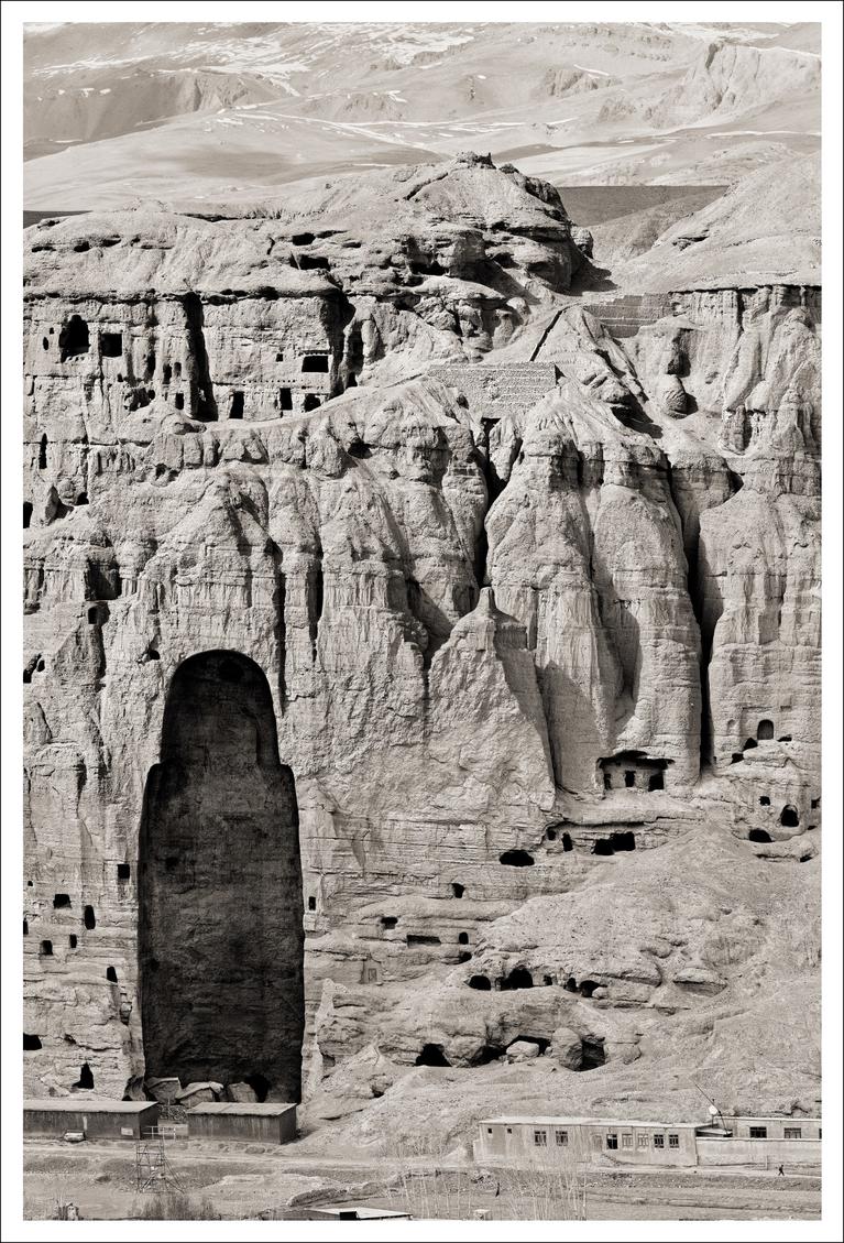 Pascal Convert, Panoramique de la Falaise de Bamiyan, Afghanistan (détail), 2016-2020