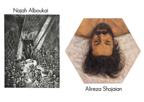 Najah Alboukai et Alireza Shojaian - Ombres d'hommes