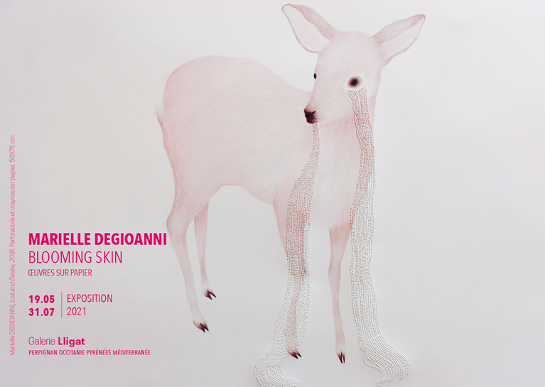 Marielle Degioanni "Blooming Skin". Solo Show. 