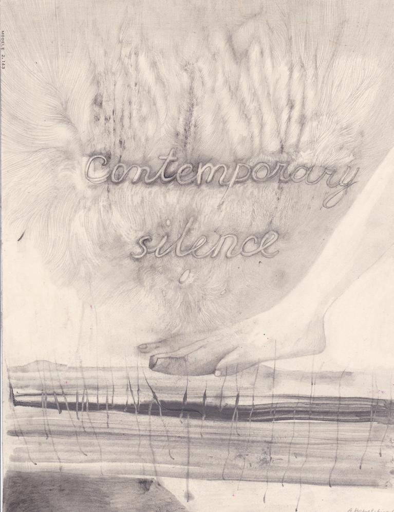 Contemporary Silence, graphite sur papier
