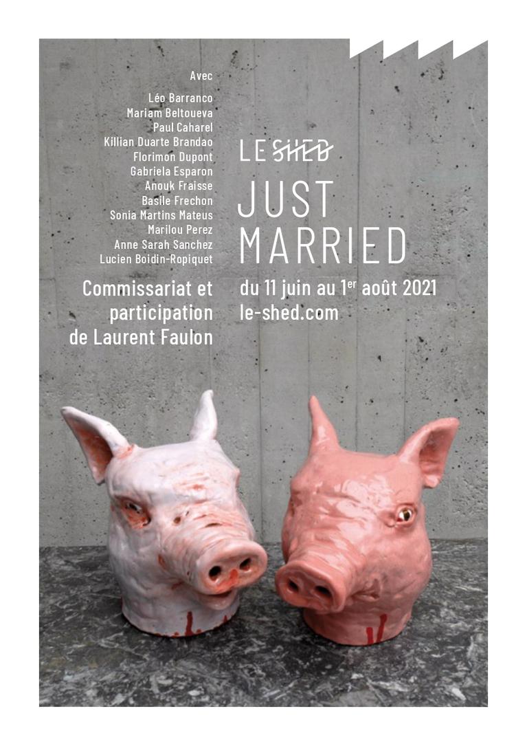 Affiche Just married