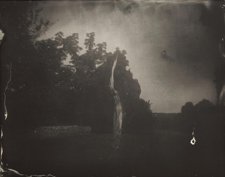 Untitled (Manassas #34), 2001 Silver print, printed by the photographer from the original wet collodion. Dry mount and specially prepared Soluvar varnish finish. Ed. 1/5. 97.7 x 124 cm / 38 1/2 x 48 3/4 in.