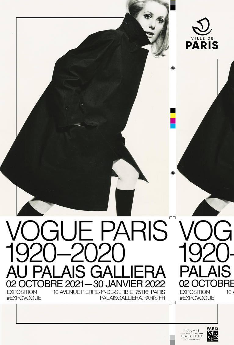 Affiche Vogue Paris 1920-2020
