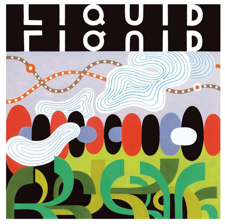 Richard McGuire, pochette d’album pour Liquid Liquid
