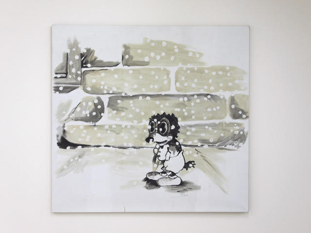 Snow White, 2011, peinture à l’huile sur toile, 197 x 187 cm, Unique