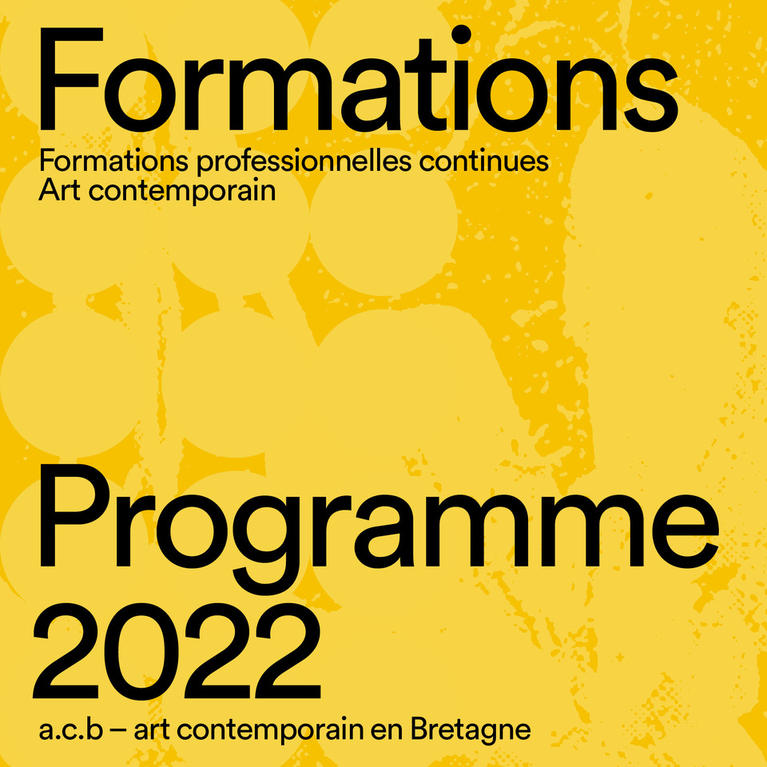 Visuel du programme de formations professionnelles continues 2022 coordonné par a.c.b