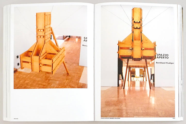 Visuel catalogue monographique "Forty-Nine Exhibitions" de Bernhard Rüdiger