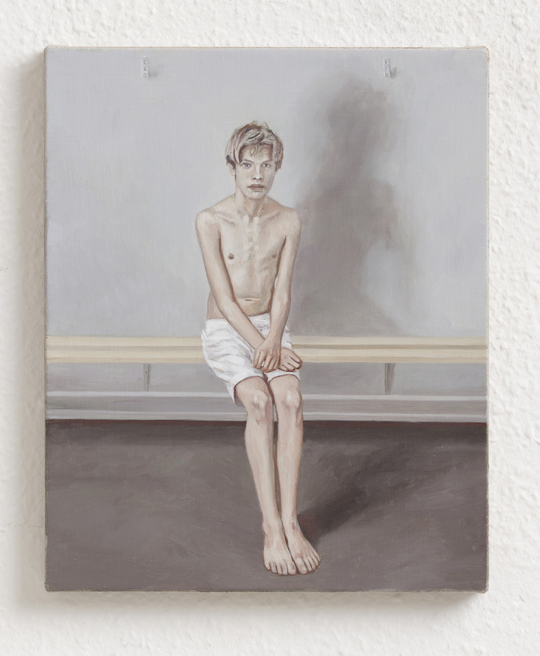 Fragile, 2022, huile sur toile, 33 x 27 cm