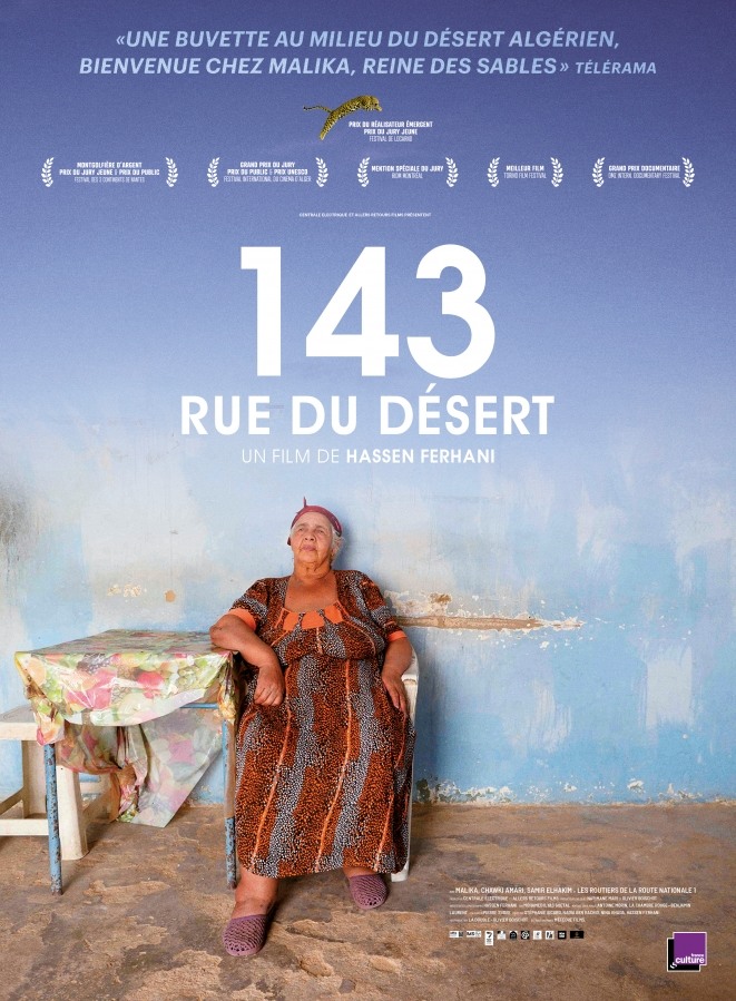 Affiche du film 143 rue du désert de Hassen Ferhani