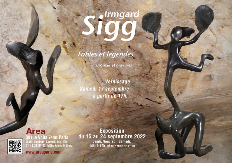 Invitation Exposition Irmgard Sigg