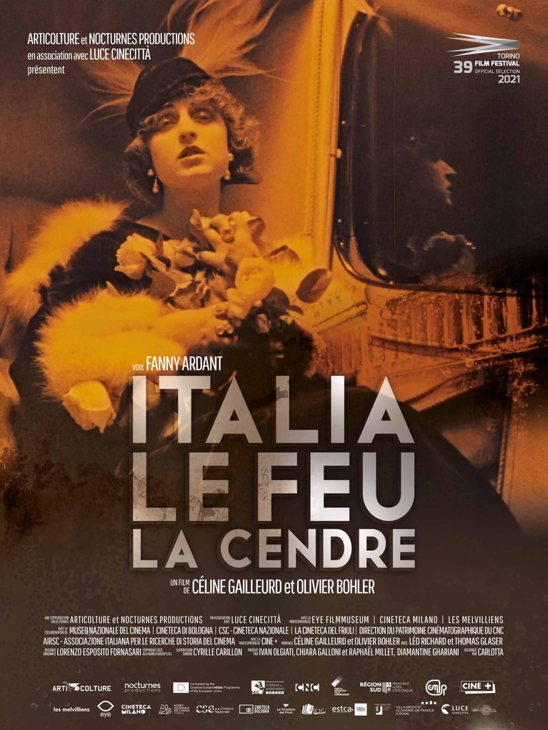 Affiche du film Italia Le Feu La Cendre de Céline Gailleurd et Olivier Bohler