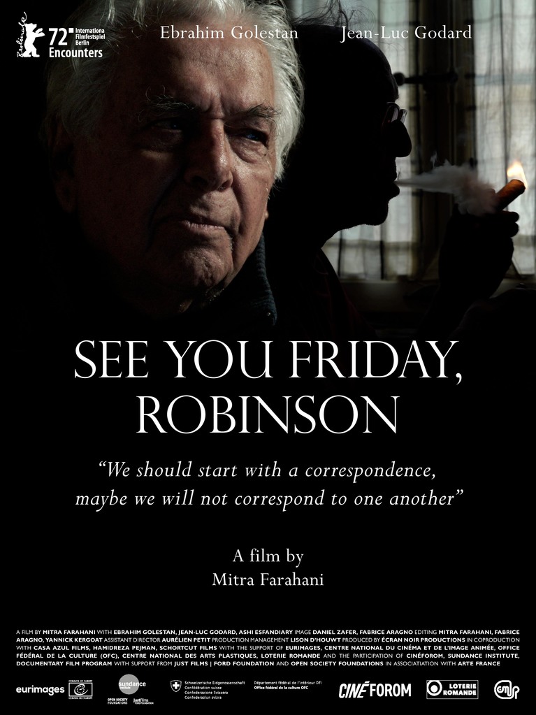 Affiche du film A vendredi, Robinson de Mitra Farahani