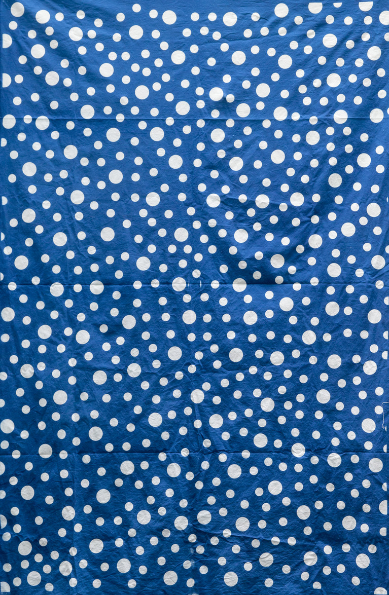 cyanotype sur coton, 160 x 110 cm - 2022