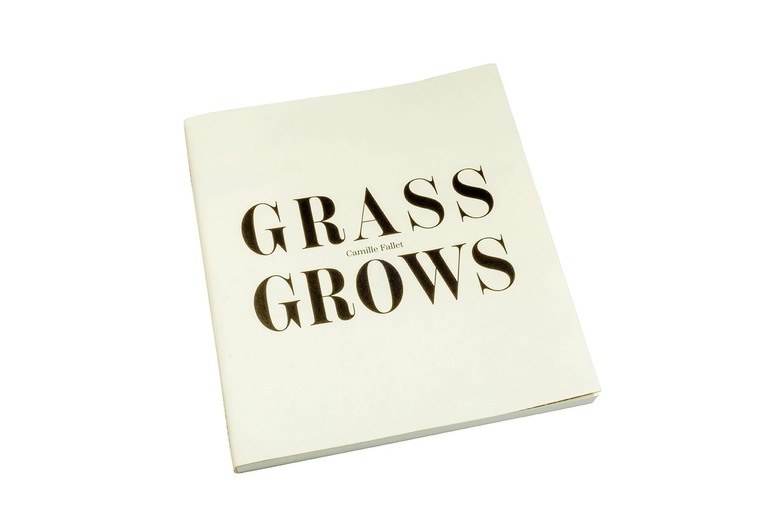 Couverture du livre Grass Grows de Camille Fallet publié par Le Point du Jour en 2022