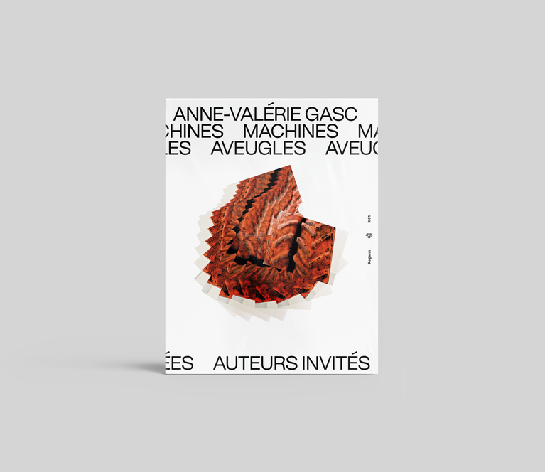 Machines auveugles d'Anne-Valérie Gasc publiée par Athom éditions en 2022
