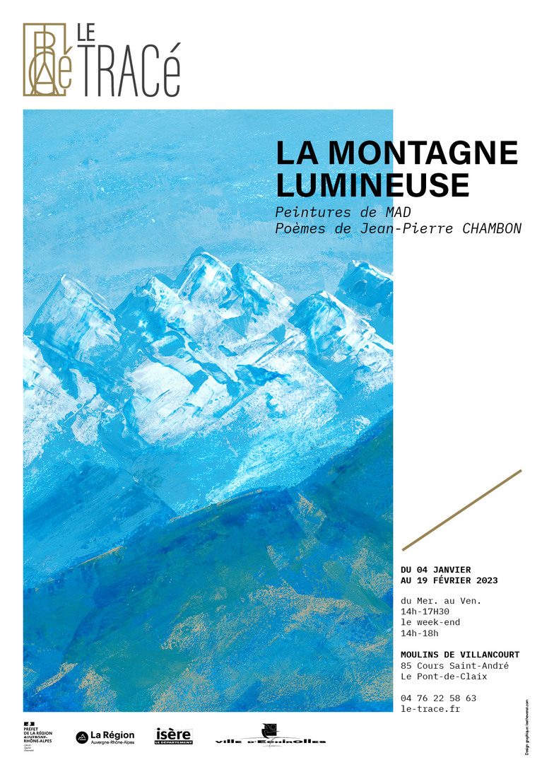 Affiche exposition La montagne lumineuse
