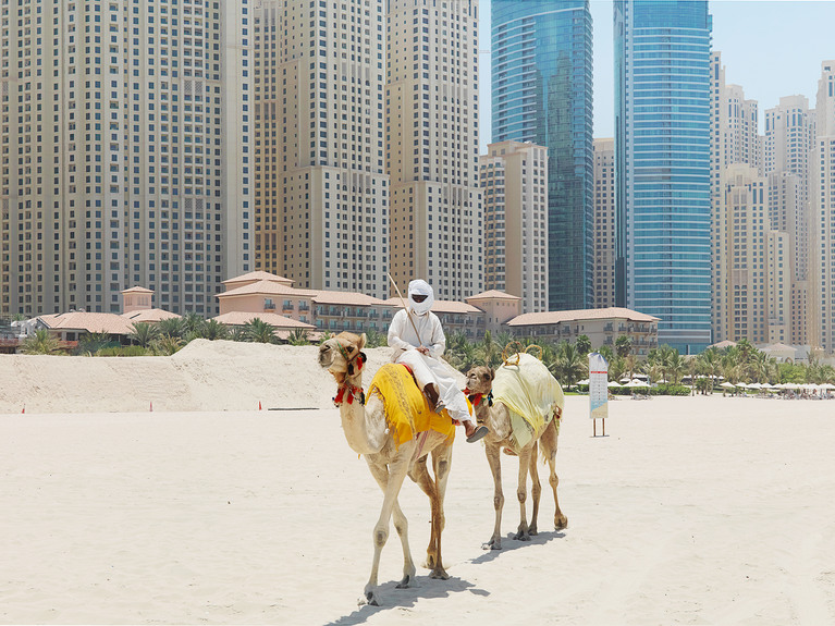 Virtualité, réalité, mirage se confondent à Dubai, 2009 © Philippe Chancel / Courtesy Polka Galerie