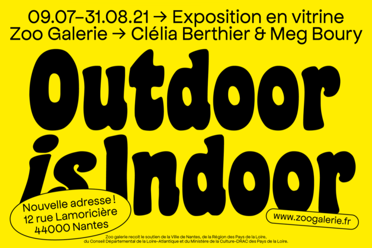 Affiche de l'exposition Outdoor is indoor