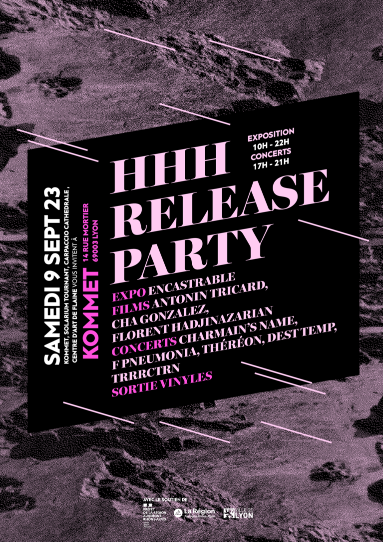 Affiche HHH Release Party