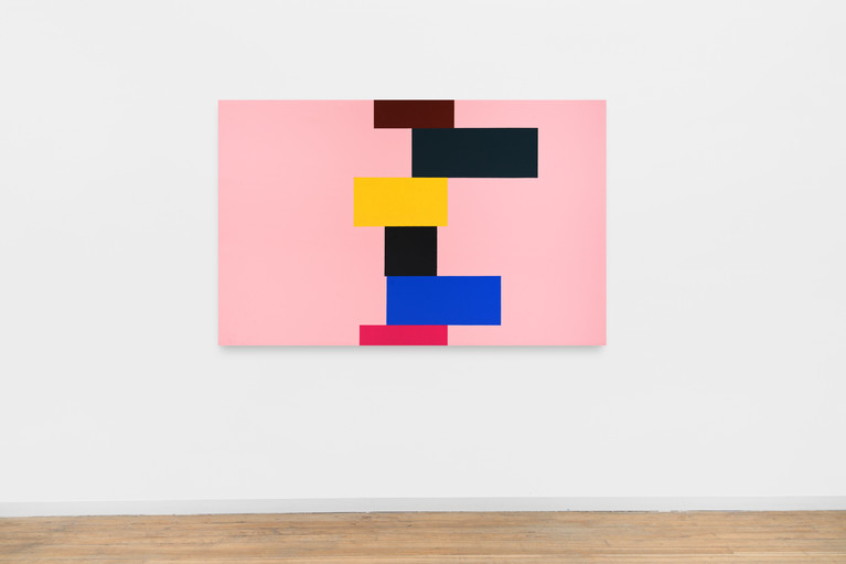 Bruno Rousselot, N°1521, Dispersion sur toile, 120 x 190 cm, 2021