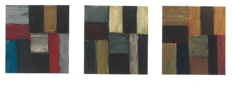 Sean SCULLY, Arles- Nacht-Vincent, 2015