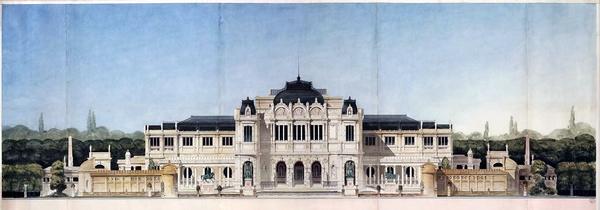 Prosper-Etienne BOBIN, Un palais pour l'exposition des beaux-arts