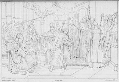 Le Baptême de Clovis, par Alexandre-Denis Abel de Pujol