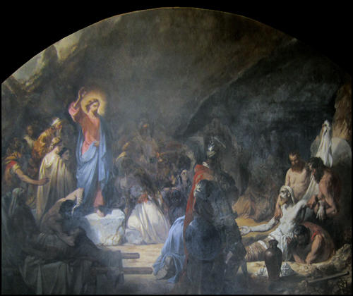 La résurrection de Lazare, par Pierre-Rodolphe-Charles Herbsthoffer