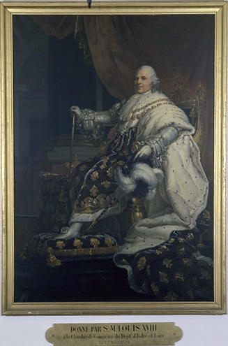 Le Roi Louis XVIII, par Constance Blanchard