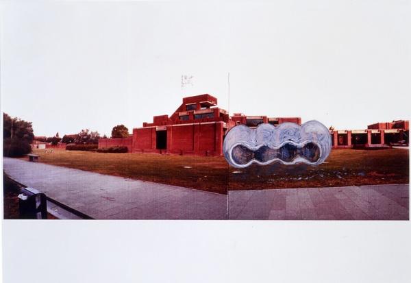 Richard Deacon, Étude de la sculpture « Between Fiction and Fact » pour le musée d’art moderne de Villeneuve d’Ascq, 1991 