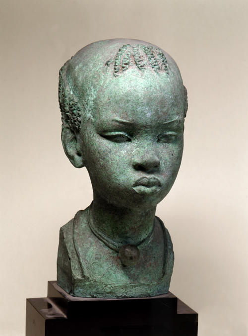 Nénégallay, fille de Tierno-Moktar, sculpture de Anna-Fanny Quinquaud