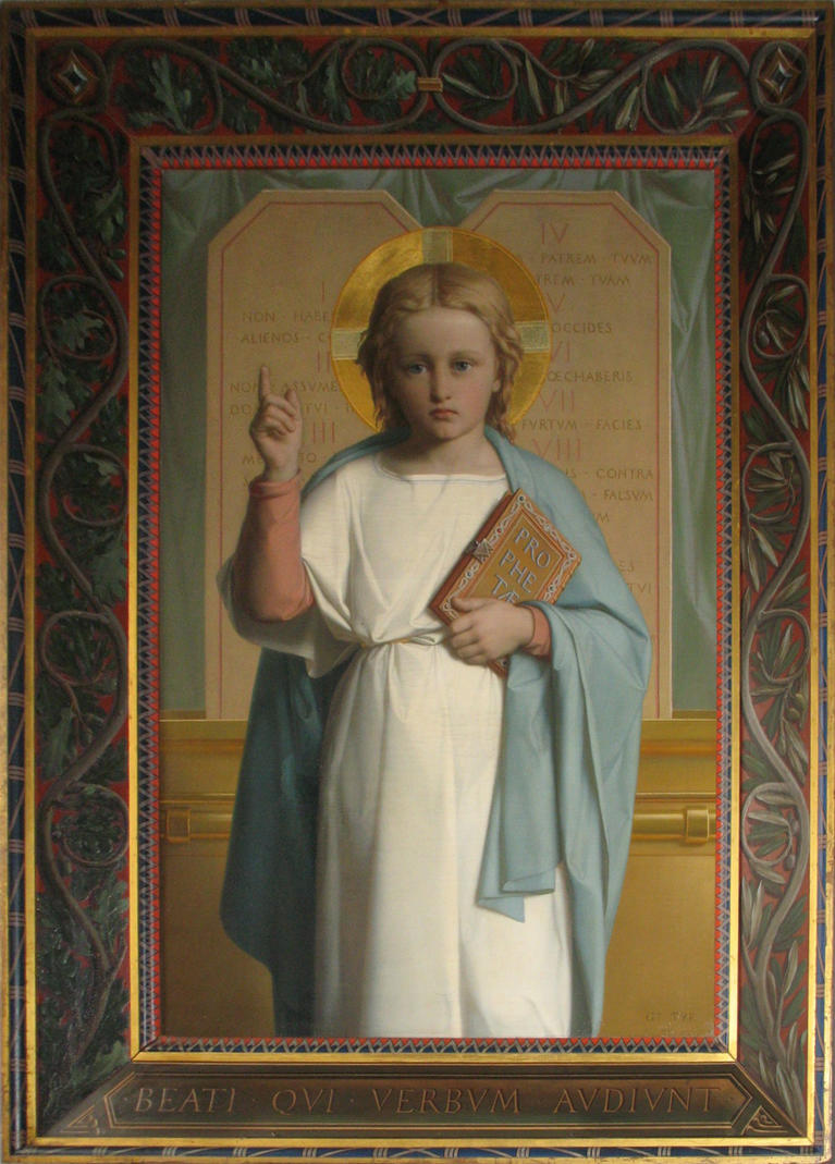 Le Christ enfant instruisant de Gabriel Tyr