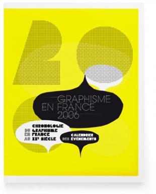 Couverture, Graphisme en France 2006, Chronologie du graphisme en France au xxe siècle