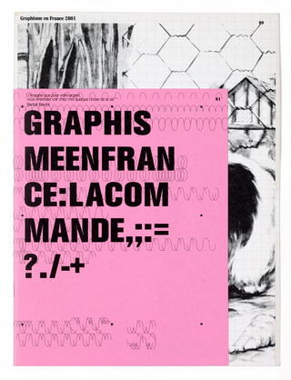 Couverture, Graphisme en France 2001, La commande