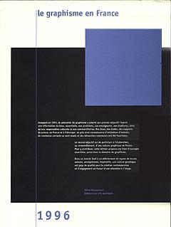 Couverture, Le graphisme en France 1996, Une bibliothèque de référence