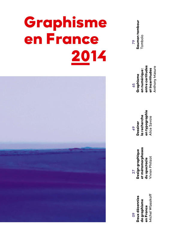 Les trois couvertures du 20e numéro de Graphisme en France, Design graphique : Charlotte Gauvin et Matthieu Meyer.