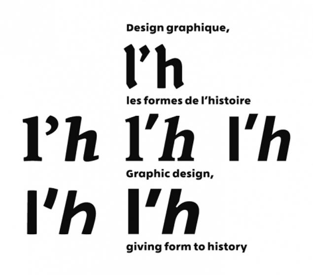 Visuel pour le colloque Design graphique, les formes de l’histoire