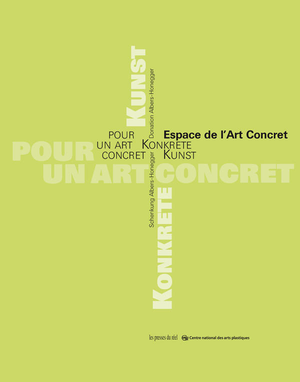 Couverture de Pour un art concret, éditions Les Presses du réel, 2014