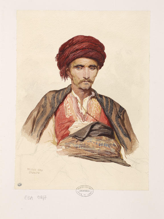 Théodore Valerio, Turc slave de Bosnie, 1852