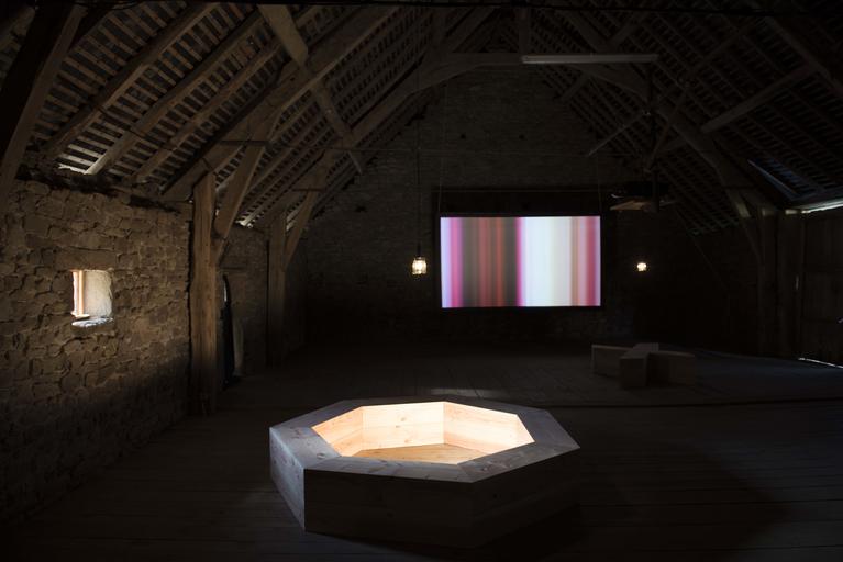 Never Ending Object, Ann Guillaume, projet soutenu en 2014, Vue d'exposition à La Pommerie en 2018